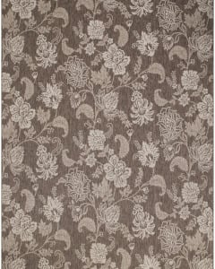 Garden Oasis GOA03 Mocha Area Rug