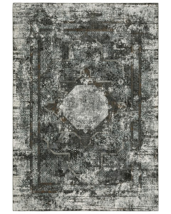 Gemini 90o Charcoal/Grey Area Rug