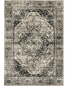 Georgia 429g Grey/Black Area Rug