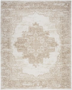 Grafix GRF14 Ivory Beige Area Rug