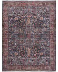 Grand Washables GRW02 Navy Brick Area Rug