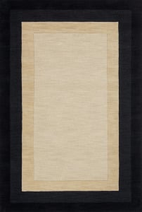 Hamilton HM-01 Ivory/Charcoal Area Rug