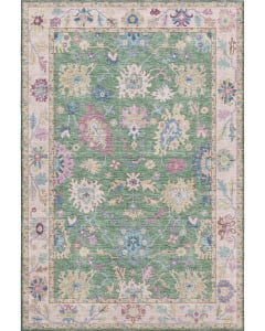 Loloi Victoria VK-20 Dark Green/Tobacco Rug