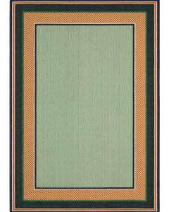Havana HAV03 Green/Navy Area Rug