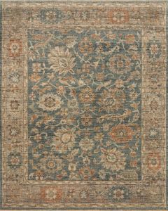 Heirloom HQ-07 Blue/Beige Area Rug
