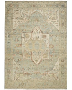 Heritage Vine HTV03 Light Blue Area Rug