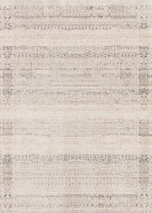 Homage HOM-05 Ivory/Silver Area Rug