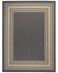 Horizon Indoor/Outdoor HOZ03 Charcoal Area Rug