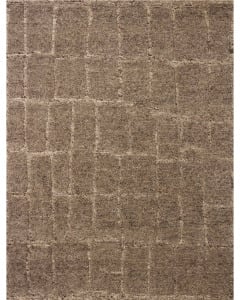 Hughes HUS-01 Taupe Area Rug
