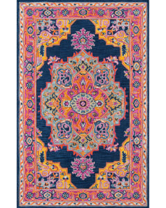 Ibiza IBI-1 Navy Area Rug
