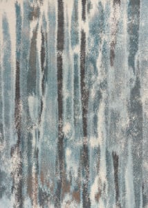 Illusions 6211 Teal Area Rug