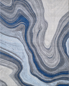 Illusions 6227 Blue/Grey Area Rug