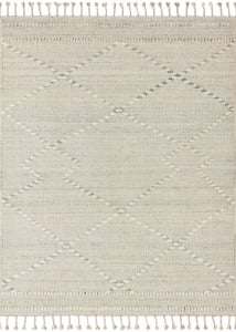 Iman IMA-03 Ivory/Lt. Grey Area Rug