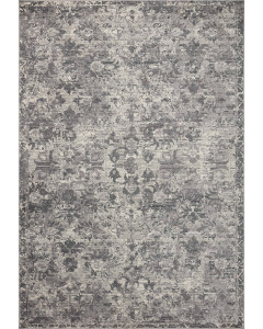 Indra INA-04 Charcoal/Silver Area Rug