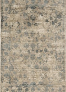 Indulge 805 Sand/Blue Elegance Area Rug