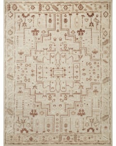 Ingrid ING-01 Ivory/Earth Area Rug