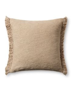 Jett PMH0063 Beige 22" x 22" Throw Pillow