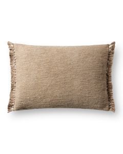 Jett PMH0063 Beige 13" x 21" Lumbar Pillow