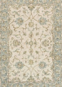 Julian JI-06 Ivory/Spa Area Rug