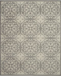 Jubilant JUB06 Ivory Grey Area Rug