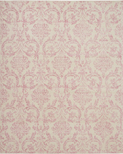 Jubilant JUB09 Ivory/Pink Area Rug