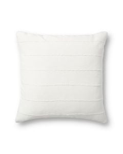 Julia PJS0013 Ivory 18" x 18" Throw Pillow