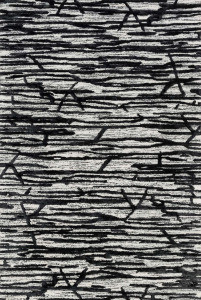 Juneau JY-07 Ivory/Black Area Rug
