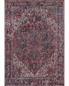 Karachi KAR-4 Burgundy Area Rug