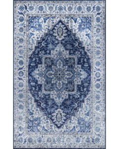 Karachi KAR-8 Blue Area Rug
