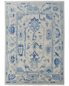Karina 69G7F Ivory/Blue Area Rug