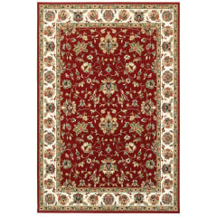 Kashan 4929r Red/Ivory Area Rug