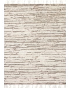 Khalid KF-07 Ivory/Taupe Area Rug