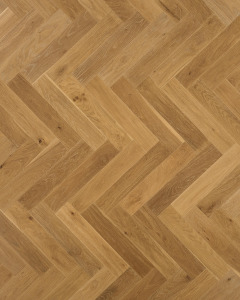 The Gault Estate Herringbone Norwich Honey Oak Hardwood