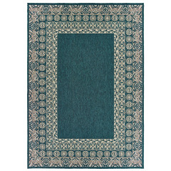 Latitude 1503b Blue/Grey Area Rug