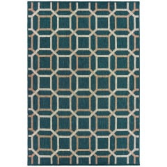 Latitude 806b Blue/Grey Area Rug