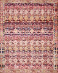 Layla LAY-15 Magenta/Multi Area Rug