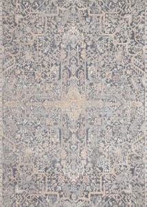 Lucia LUC-02 Charcoal/Multi Area Rug