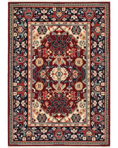 Lilihan 2062r Red/Blue Area Rug