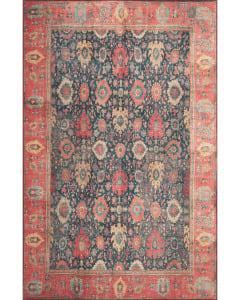 London 4804 Navy Area Rug