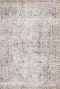 Loren LQ-04 Silver/Slate Area Rug