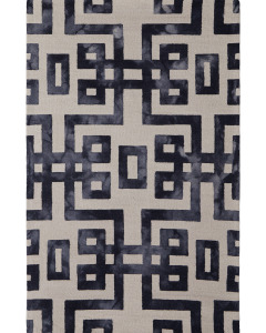 Lorrain 8568F Ivory/Black Area Rug