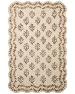 Lisette LST-01 Ivory/Natural Area Rug