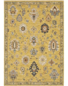 Lucca 2863G Yellow/Multi Area Rug