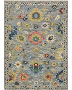 Lucca 2888G Grey/Multi Area Rug