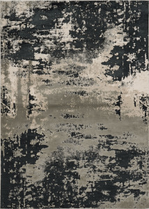 Luna 7121 Silver Charcoal Eclipse Area Rug
