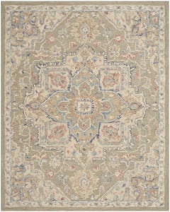 Maison MSO06 Green Ivory Area Rug