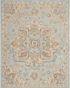 Maison MSO06 Light Blue Ivory Area Rug