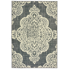 Marina 5929e Grey/Ivory Area Rug