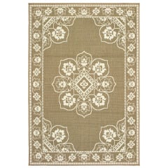 Marina 7764j Tan/Ivory Area Rug