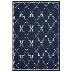Marina 7765b Navy/Ivory Area Rug